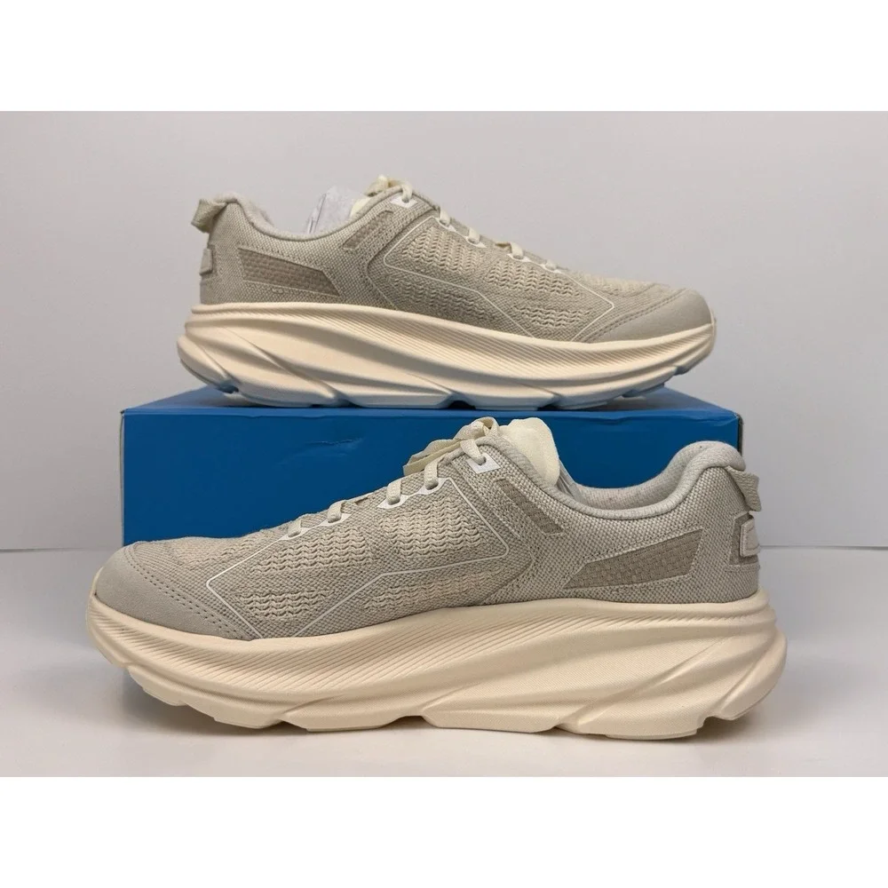 Hoka‎ One One CLIFTON ONE9 BP Men's Size 10 / Women's 11 Cream/ Brown 1162135